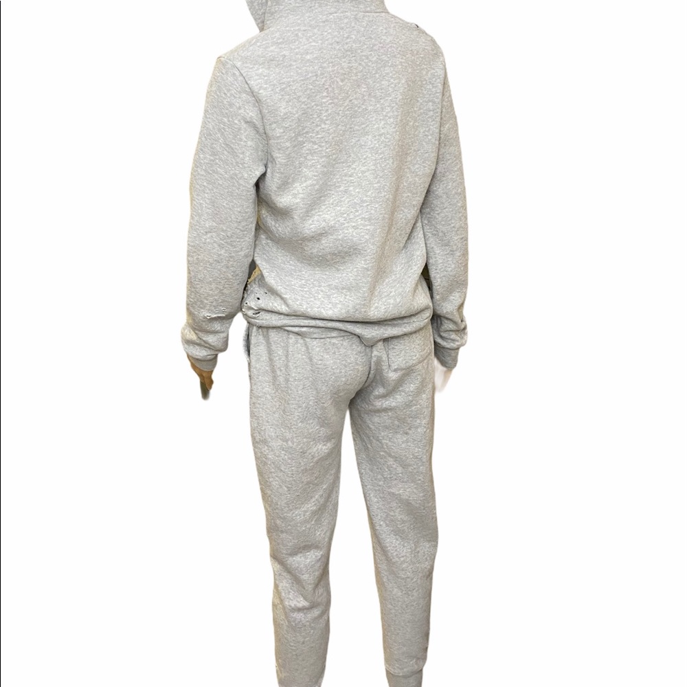 Alternative Earth gray sweat shirt/pant duo size L - Picture 3 of 8